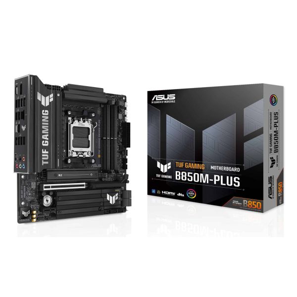 ASUS TUF GAMING B850M-PLUS AMD B850 Socket AM5 micro ATX (90MB1IX0-M0EAY0)