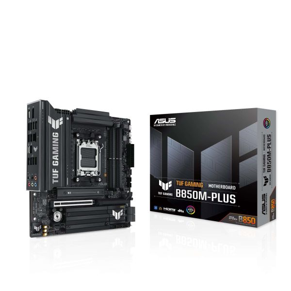 ASUS TUF GAMING B850M-PLUS AMD B850 Socket AM5 micro ATX (90MB1IX0-M0EAY0)