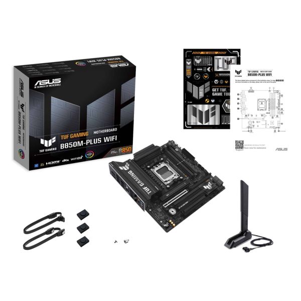 ASUS TUF GAMING B850M-PLUS WIFI AMD B850 Socket AM5 micro ATX (90MB1IY0-M0EAY0)
