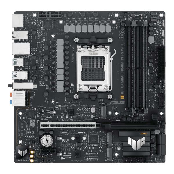 ASUS TUF GAMING B850M-PLUS WIFI AMD B850 Socket AM5 micro ATX (90MB1IY0-M0EAY0)