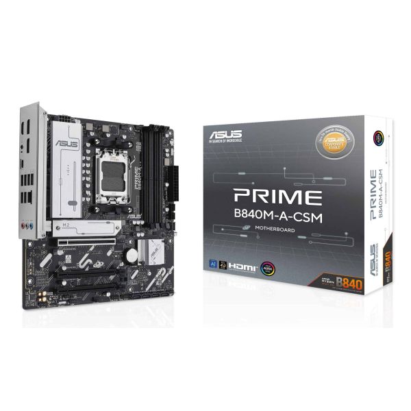 ASUS PRIME B840M-A-CSM AMD B840 Socket AM5 micro ATX (90MB1J10-M0EAYC)