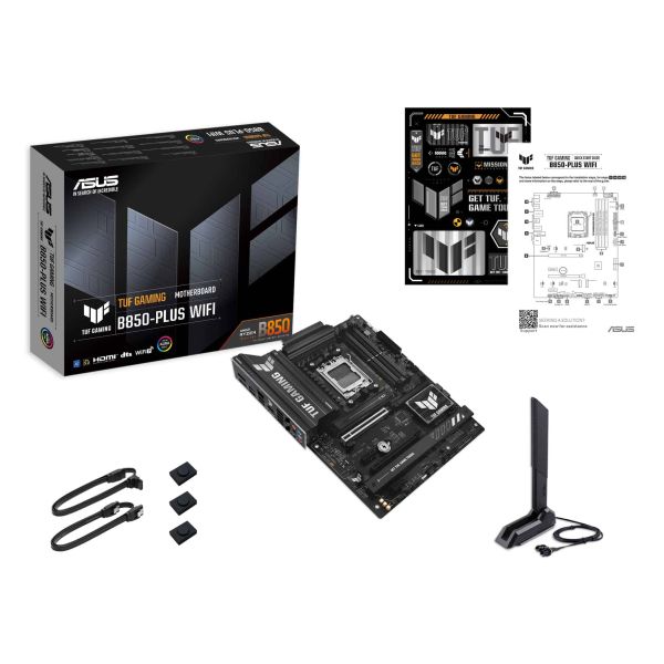 ASUS TUF GAMING B850-PLUS WIFI AMD B850 Socket AM5 ATX (90MB1J30-M0EAY0)