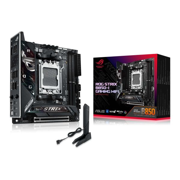 ASUS ROG STRIX B850-I GAMING WIFI AMD B850 Socket AM5 mini ITX (90MB1K30-M0EAY0)