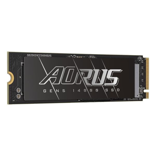 GIGABYTE AORUS Gen5 14000 4 TB M.2 PCI Express 5.0 NVMe 3D TLC NAND (AG514K4TB)