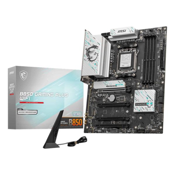MSI B850 GAMING PLUS WIFI moederbord AMD B850 Socket AM5 ATX (7E56-001R)