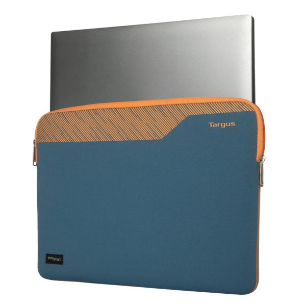Targus Pulse II EcoSmart 40,6 cm (16") Opbergmap/sleeve Blauw, Oranje (TBS97102GL)