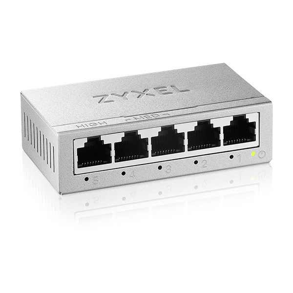 Zyxel GS-105BV5-EU0101F netwerk-switch Unmanaged L2 Gigabit Ethernet (10/100/1000) (GS-105BV5-EU0101F)