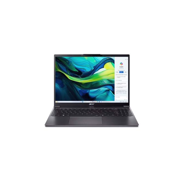Acer Aspire Go 15 AG15-51P-39WR Intel® Core™ i3 i3-1215U Laptop 38,9 cm (15.3") WUXGA 16 GB DDR5-SDRAM 512 GB SSD Wi-Fi 6 (802.11ax) Windows 11 Home Grijs (NX.J4DEH.009)