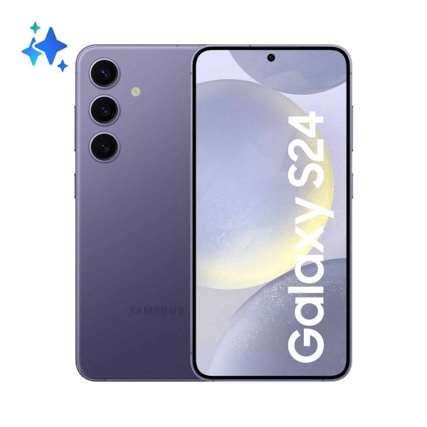 Samsung Galaxy S24 15,8 cm (6.2") Dual SIM 5G USB Type-C 8 GB 256 GB 4000 mAh Violet (SM-S921BZVGEUE) Samsung Galaxy S24 15,8 cm (6.2") Dual SIM 5G USB Type-C 8 GB 256 GB 4000 mAh Violet (SM-S921BZVGEUE)