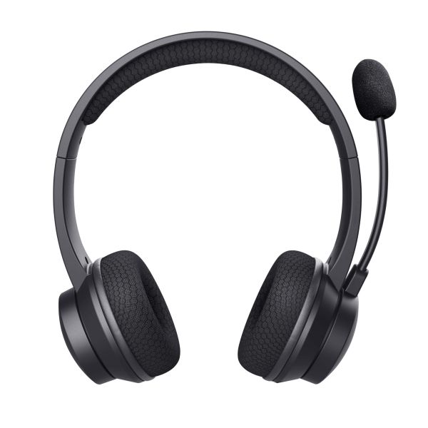 Trust Ayda Headset Bedraad en draadloos Hoofdband Oproepen/muziek USB Type-C Bluetooth Zwart (25463)