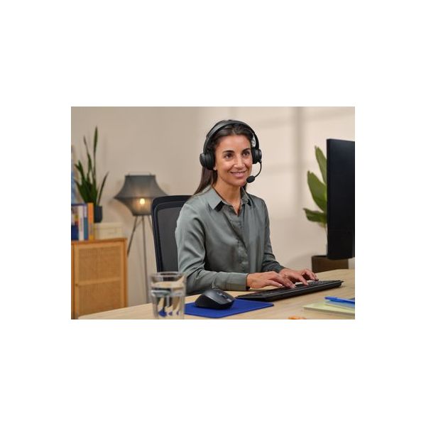 Trust Ayda Headset Bedraad en draadloos Hoofdband Oproepen/muziek USB Type-C Bluetooth Zwart (25463)