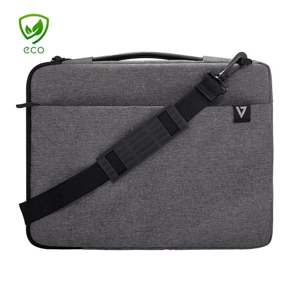 V7 CSE14-ECO laptoptas 35,6 cm (14") Opbergmap/sleeve Grijs (CSE14-ECO)