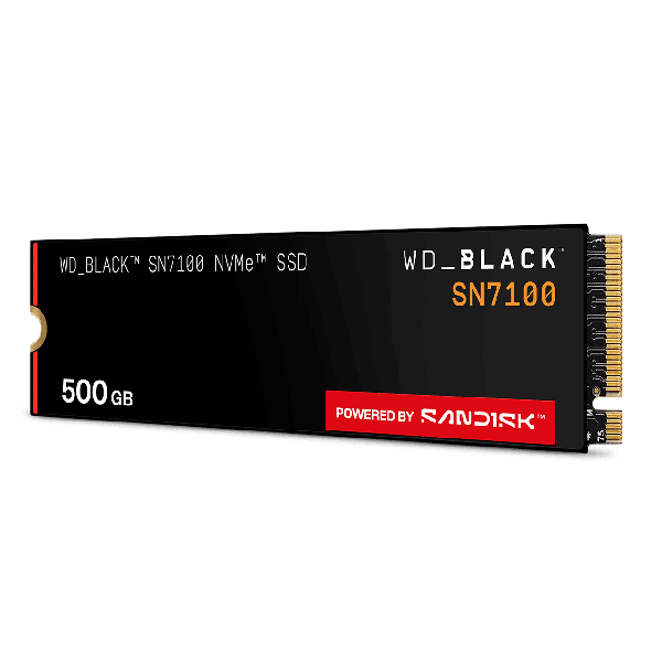 Western Digital HDSSD M.2 500 GB WD Black™ SN7100 NVMe (WDS500G4X0E)