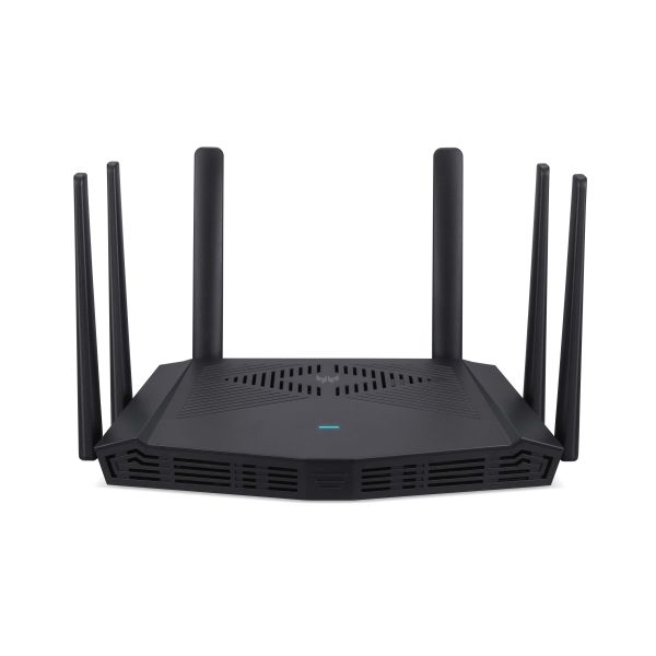 Acer Predator Connect W6x W-Fi 6 Gaming draadloze router Gigabit Ethernet Dual-band (2.4 GHz / 5 GHz) (FF.G2TTA.002) Acer Predator Connect W6x W-Fi 6 Gaming draadloze router Gigabit Ethernet Dual-band (2.4 GHz / 5 GHz) (FF.G2TTA.002)