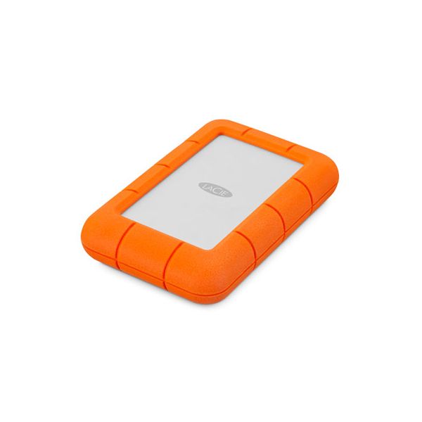 LaCie Rugged Mini externe harde schijf 1000 GB Oranje, Zilver (301558)