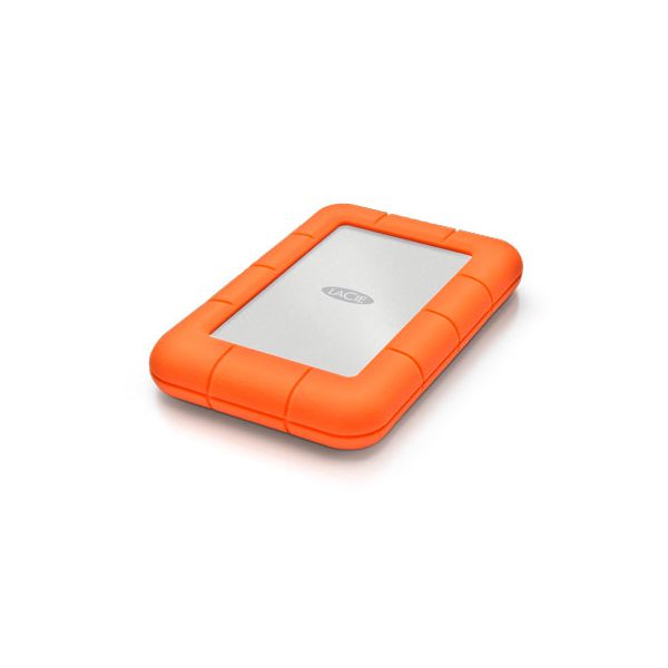 LaCie Rugged Mini externe harde schijf 1000 GB Oranje, Zilver (301558)