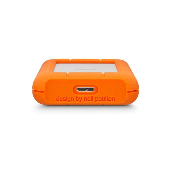 LaCie Rugged Mini externe harde schijf 1000 GB Oranje, Zilver (301558)