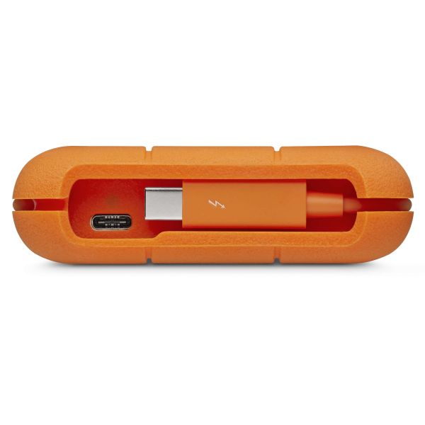 LaCie Rugged Secure externe harde schijf 2000 GB Oranje, Wit (STFR2000403)