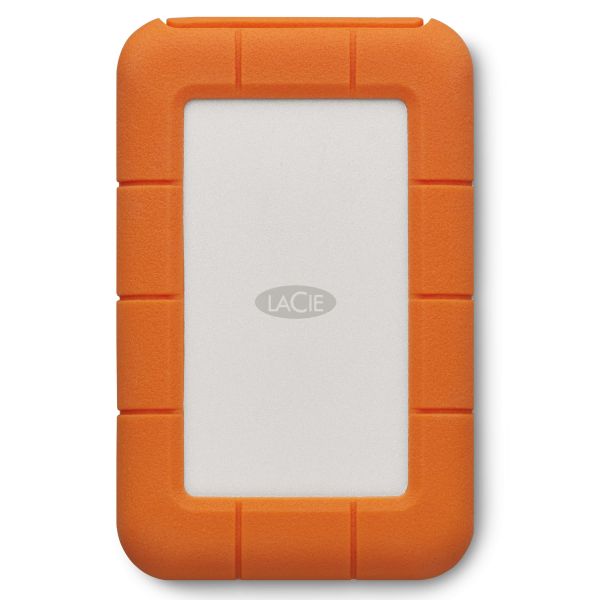 LaCie Rugged Secure externe harde schijf 2000 GB Oranje, Wit (STFR2000403)