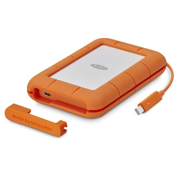 LaCie Rugged USB-C externe harde schijf 5000 GB Grijs, Geel (STFR5000800)