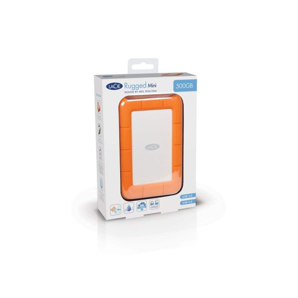 LaCie Rugged 2000 GB Oranje (STHR2000800)