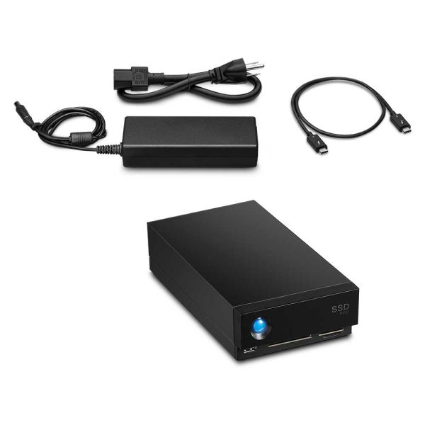 LaCie 1big Dock Pro 4000 GB Zwart (STHW4000800)