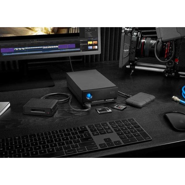LaCie 1big Dock Pro 4000 GB Zwart (STHW4000800)