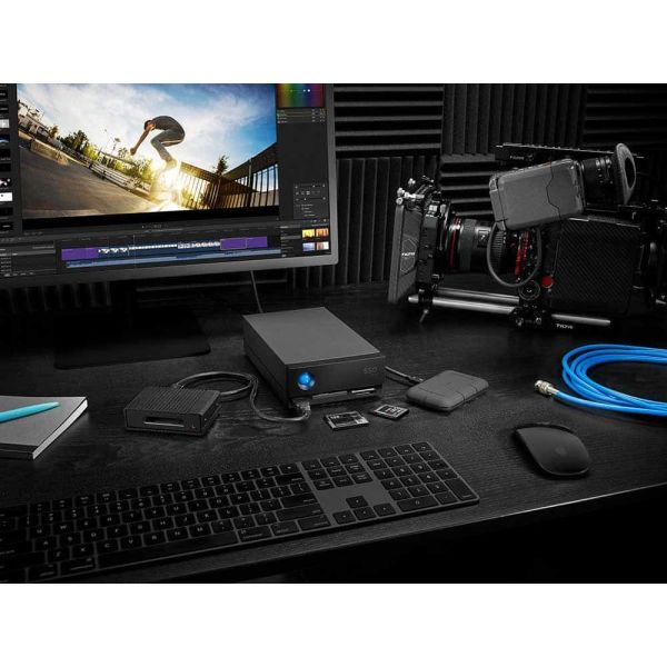 LaCie 1big Dock Pro 4000 GB Zwart (STHW4000800)