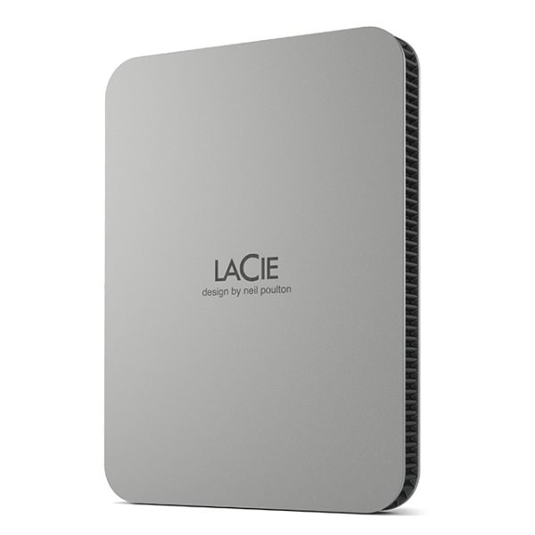Seagate Lacie Mobile Drive externe harde schijf 1 TB USB Type-C 3.2 Gen 1 (3.1 Gen 1) Zilver (STLP1000400)