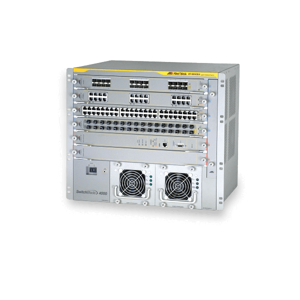 Allied Telesis L3 Stackable Switch 24x 10/100/1000-T PoE+ 16x 10/100/1000-T PoE++ 8x 100M/1G/2.5G/5G-T PoE++ 4x SFP+ Ports and d (990-006354-00)