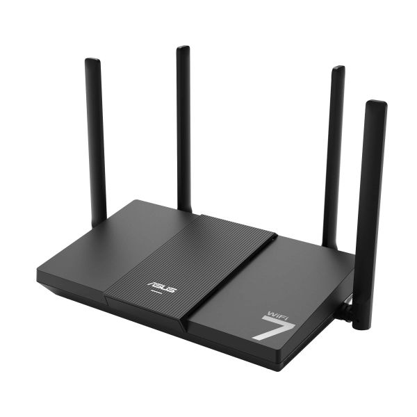 ASUS RT-BE50 BE3600 draadloze router 2.5 Gigabit Ethernet Dual-band (2.4 GHz / 5 GHz) Zwart (90IG09U0-MO3S00) ASUS RT-BE50 BE3600 draadloze router 2.5 Gigabit Ethernet Dual-band (2.4 GHz / 5 GHz) Zwart (90IG09U0-MO3S00)