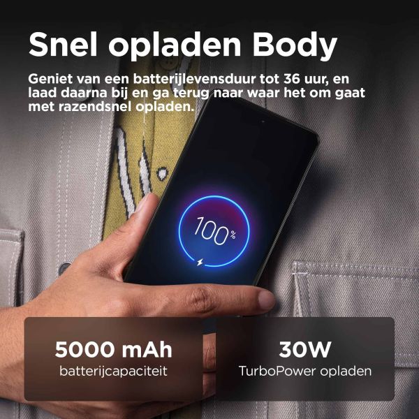 Motorola moto g75 5G 17,2 cm (6.78") Hybride Dual SIM Android 14 USB Type-C 8 GB 256 GB 5000 mAh Grijs (PB3Y0003SE)