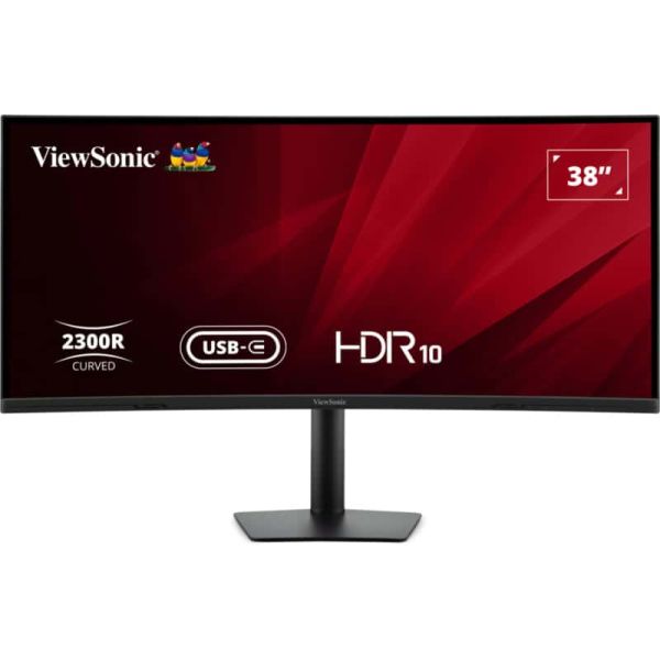 Viewsonic VA3820C computer monitor 96,5 cm (38") 3840 x 1600 Pixels Wide Quad HD+ LED Zwart (VA3820C)