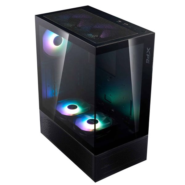 XPG Invader X Mini Midi Tower Zwart (75261541) XPG Invader X Mini Midi Tower Zwart (75261541)