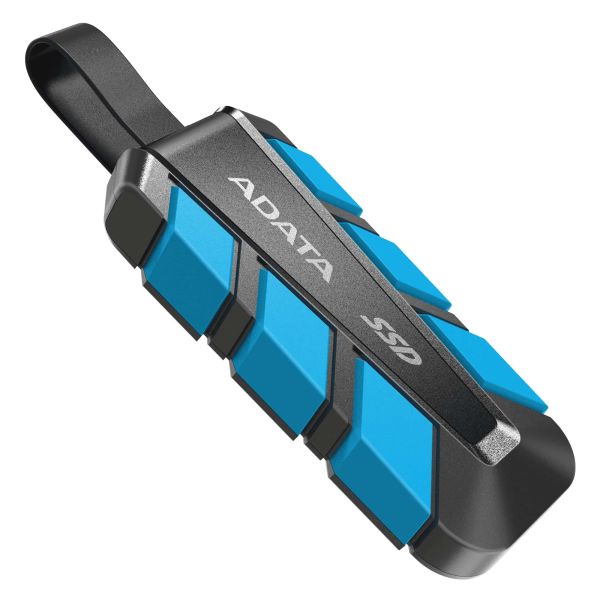 ADATA SC740 1 TB USB Type-C 3.2 Gen 2 (3.1 Gen 2) Zwart, Blauw (SC740-1000G-CBU)
