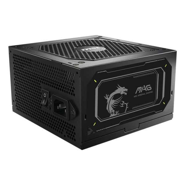 MSI MAG A750GL PCIE5 II power supply unit 750 W 20+4 pin ATX ATX Zwart (MAG A750GL PCIE5 I) MSI MAG A750GL PCIE5 II power supply unit 750 W 20+4 pin ATX ATX Zwart (MAG A750GL PCIE5 I)