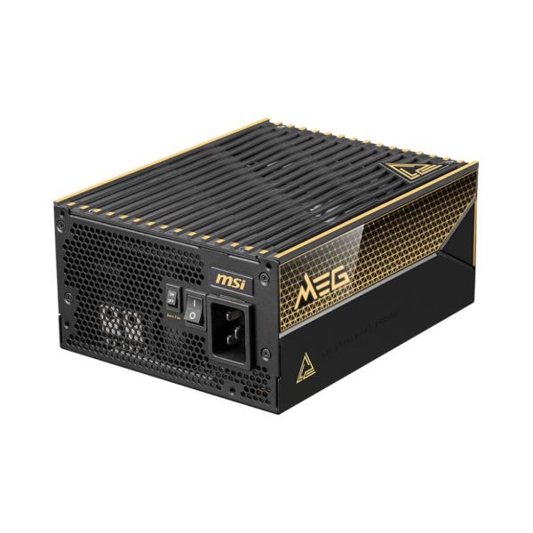 MSI MEG Ai1600T PCIE5 power supply unit 1600 W 24-pin ATX ATX Zwart (MEG AI1600T PCIE5) MSI MEG Ai1600T PCIE5 power supply unit 1600 W 24-pin ATX ATX Zwart (MEG AI1600T PCIE5)