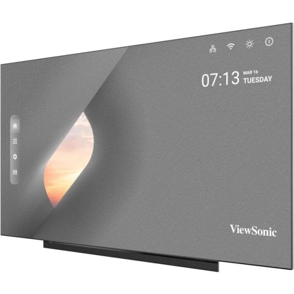 Viewsonic LDM163-182 beeldkrant Digitale signage flatscreen 4,14 m (163") LED Wifi 600 cd/m² Zwart Android 9 (LDM163-182)