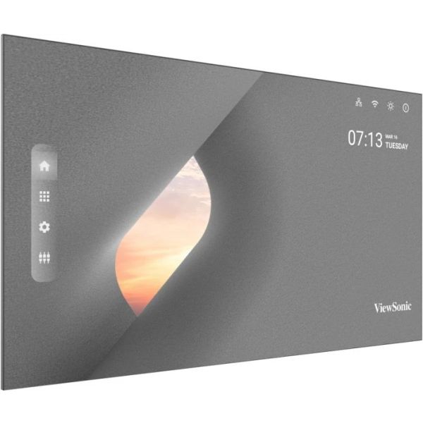 Viewsonic LDM163-182 beeldkrant Digitale signage flatscreen 4,14 m (163") LED Wifi 600 cd/m² Zwart Android 9 (LDM163-182)