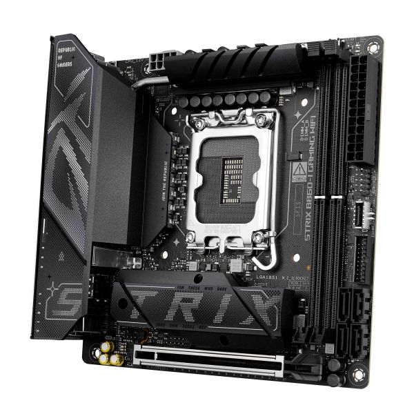 ASUS ROG STRIX B860-I GAMING WIFI Intel B860 LGA 1851 (Socket V1) mini ITX (90MB1JB0-M0EAY0)