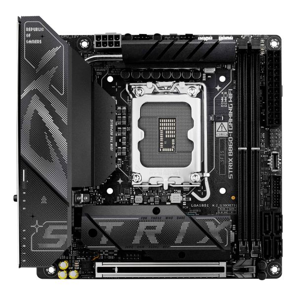 ASUS ROG STRIX B860-I GAMING WIFI Intel B860 LGA 1851 (Socket V1) mini ITX (90MB1JB0-M0EAY0)