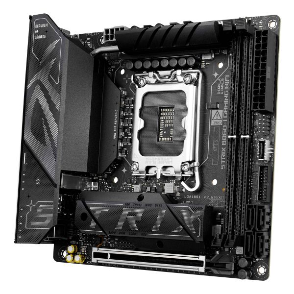 ASUS ROG STRIX B860-I GAMING WIFI Intel B860 LGA 1851 (Socket V1) mini ITX (90MB1JB0-M0EAY0)