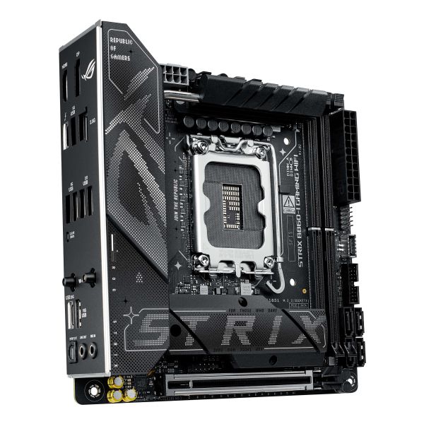 ASUS ROG STRIX B860-I GAMING WIFI Intel B860 LGA 1851 (Socket V1) mini ITX (90MB1JB0-M0EAY0)