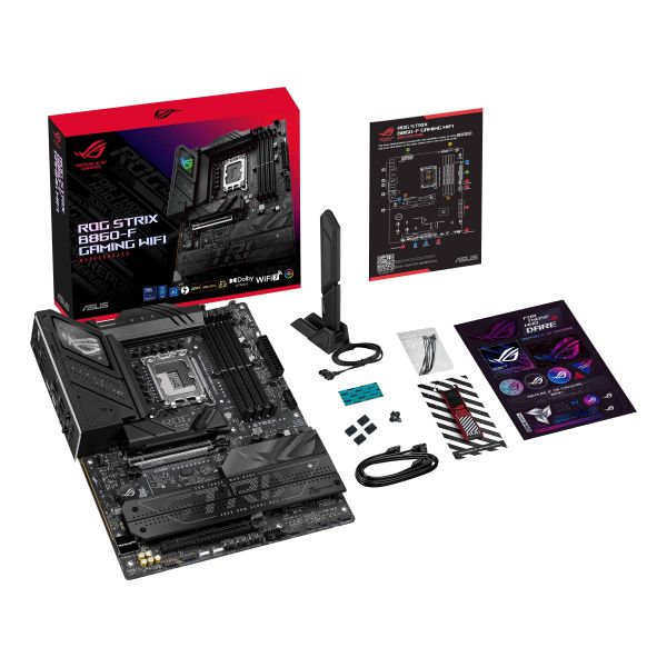 ASUS ROG STRIX B860-F GAMING WIFI Intel B860 LGA 1851 (Socket V1) ATX (90MB1JG0-M0EAY0)