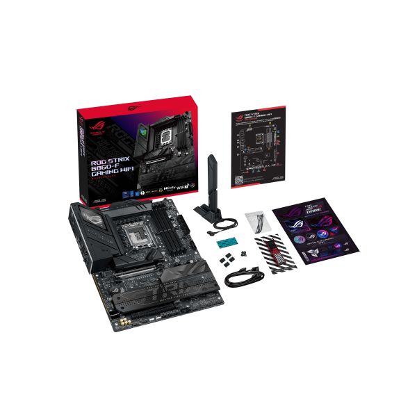 ASUS ROG STRIX B860-F GAMING WIFI Intel B860 LGA 1851 (Socket V1) ATX (90MB1JG0-M0EAY0)