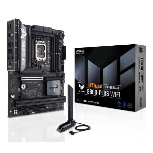 ASUS TUF GAMING B860-PLUS WIFI Intel B860 LGA 1851 (Socket V1) ATX (90MB1JL0-M0EAY0)