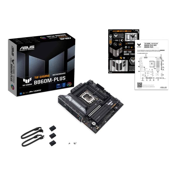 ASUS TUF GAMING B860M-PLUS Intel B860 LGA 1851 (Socket V1) micro ATX (90MB1JW0-M0EAY0)