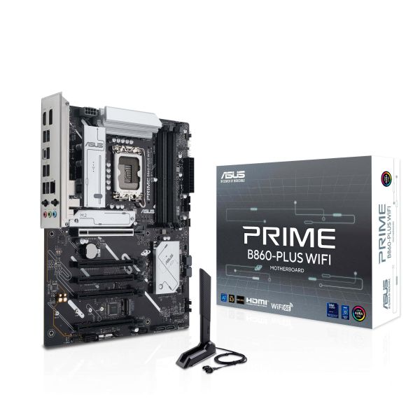 ASUS PRIME B860-PLUS WIFI Intel B860 LGA 1851 (Socket V1) ATX (90MB1K50-M0EAY0)
