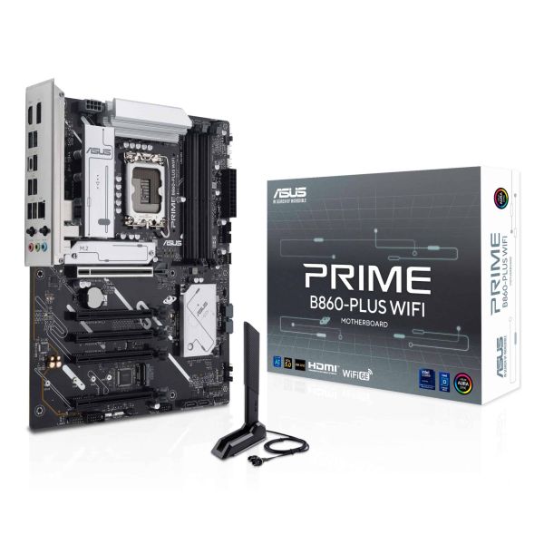 ASUS PRIME B860-PLUS WIFI Intel B860 LGA 1851 (Socket V1) ATX (90MB1K50-M0EAY0)