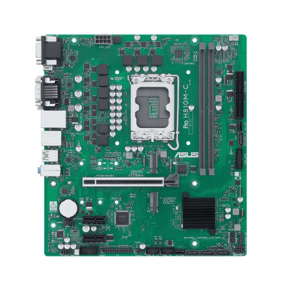 ASUS PRO H810M-C-CSM Intel H810 LGA 1851 (Socket V1) micro ATX (90MB1KHP-M0EAYC) ASUS PRO H810M-C-CSM Intel H810 LGA 1851 (Socket V1) micro ATX (90MB1KHP-M0EAYC)